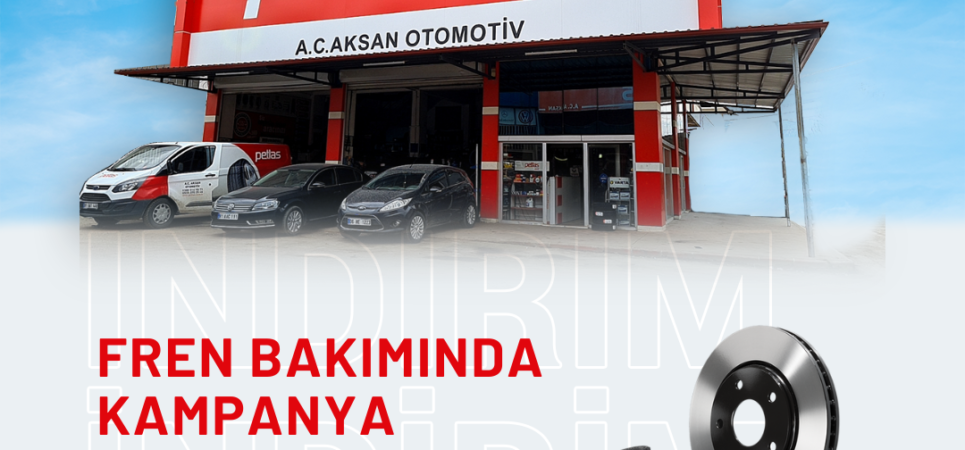 Boğaziçi fren bakım servisi - AC Aksan profesyonel fren tamiri ve bakımı